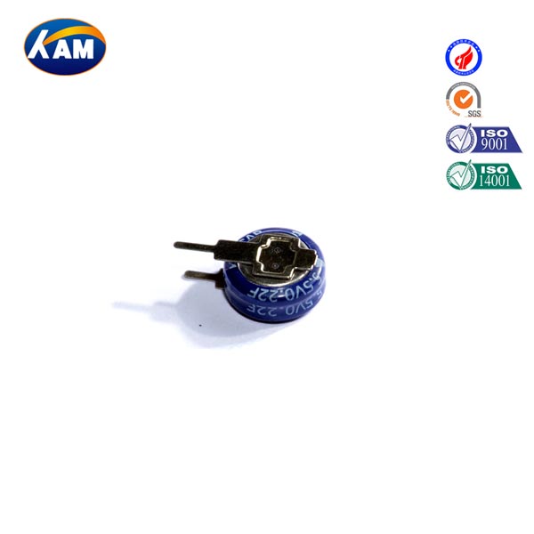Type V 1 farad capacitor size